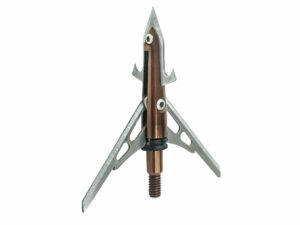 Rage X-treme Turkey 2-Blade Mechanical Broadhead 100 Grain Aluminum and Steel Pack of 2 For Sale