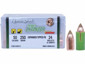 Remington Premier Expander Muzzleloading Bullets 50 Caliber 250 Grain Pack of 24 For Sale