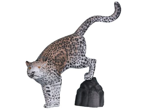 Rinehart Leopard with Rock 3D Foam Archery Target For Sale