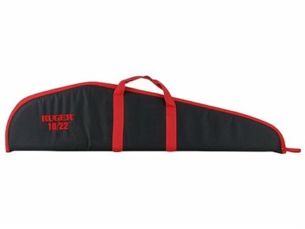 Ruger Scoped Rifle Case 40″ Nylon Black with Red Trim For Sale