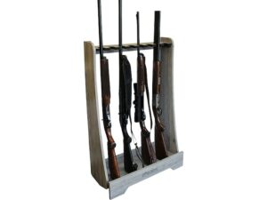 Rush Creek Creations 8 Gun Floor Rack Barnwood For Sale
