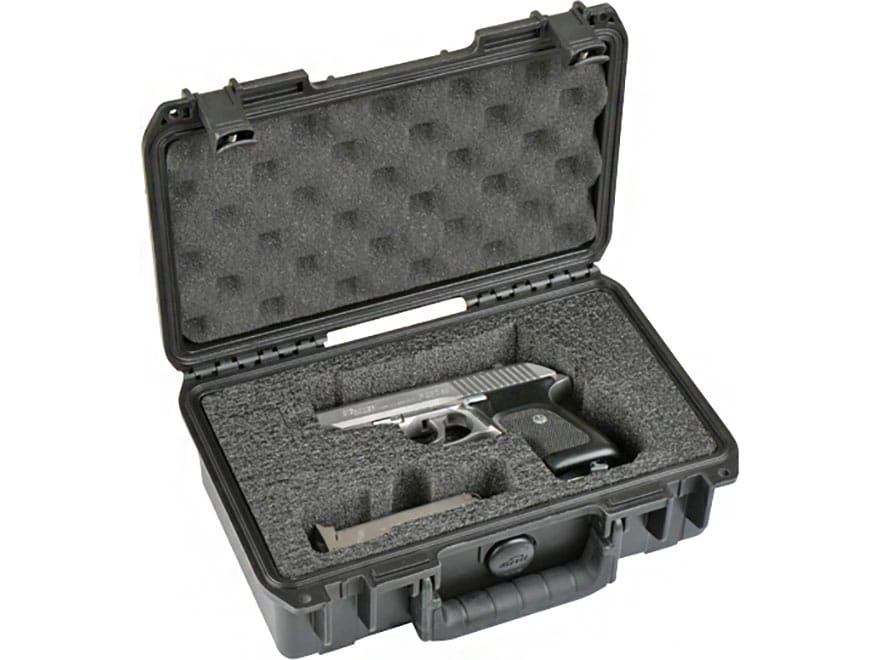 SKB iSeries 1006 Custom Single Pistol Case 10.75″ Polymer Black For Sale