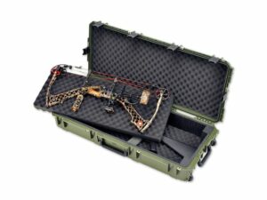 SKB iSeries 4217 MIL-Spec Double Bow/Quad Rifle Case with Wheels 41″ Polymer For Sale