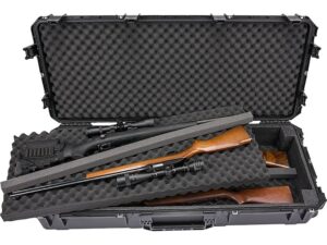 SKB iSeries 4719 Quad Rifle Case 46″ Layered Foam Polymer Black For Sale