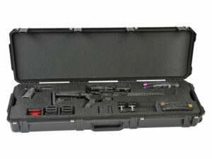 SKB iSeries 5014 3-Gun Competition Case with Wheels 50″ Polymer Black For Sale