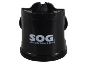 SOG Countertop Sharpener Dual Carbide Blades Polymer Black For Sale