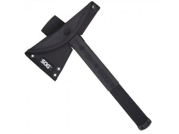 SOG Survival Hawk Tomahawk 3″ 2CR Black Steel Blade Nylon Handle Black For Sale