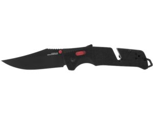 SOG Trident AT Folding Knife Black/Red For Sale
