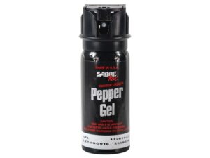 Sabre Red 1.8 oz Flip Top Pepper Spray Gel with Holster-Gel For Sale