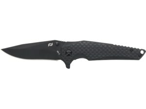 Schrade Fanatic Folding Knife 3.13″ Clip Point AUS-8 Stainless Black Oxide Blade G-10 Handle Black For Sale