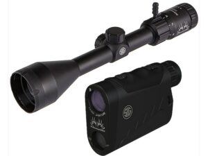 Sig Sauer Buckmasters Rifle Scope 3-9x 40mm BDC Reticle Matte with Buckmasters LRF 1500 Laser Rangefinder For Sale
