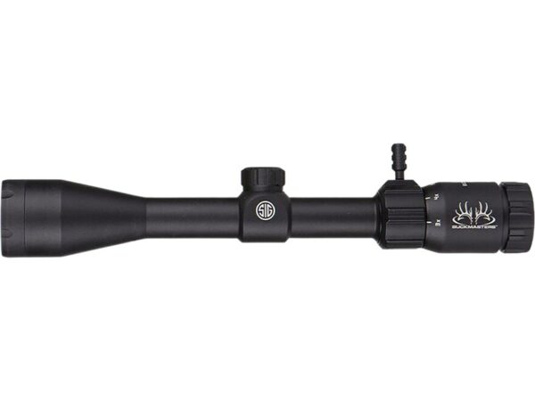 Sig Sauer Buckmasters Rifle Scope 3-9x 40mm BDC Reticle Matte with Buckmasters LRF 1500 Laser Rangefinder For Sale