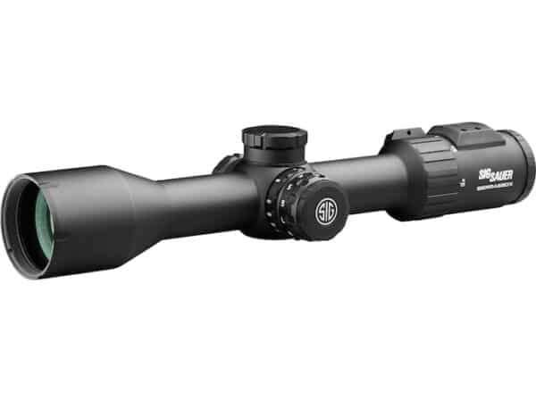 Sig Sauer EASY6BDX Ballistic Data Exchange Rifle Scope 34mm Tube 5-30x 56mm Side Focus Level Plex Digital Ballistic Reticle Black For Sale