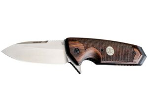 Sig Sauer EX-02 Folding Knife 3.75″ Spear Point 154CM Stainless Steel Blade Walnut Handle For Sale