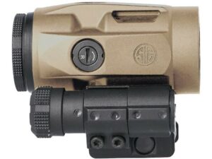 Sig Sauer JULIET3 Micro 3x 22mm Magnifier QD Picatinny Style Mount with Spacers FDE For Sale