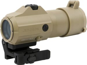 Sig Sauer JULIET4 4x 24mm Magnifier Powercam Quick-Release Mount with Spacers For Sale