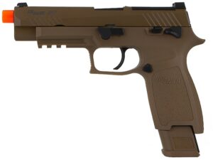 Sig Sauer Proforce M17 Airsoft Pistol 6mm BB Green Gas Powered Semi-Automatic Flat Dark Earth For Sale