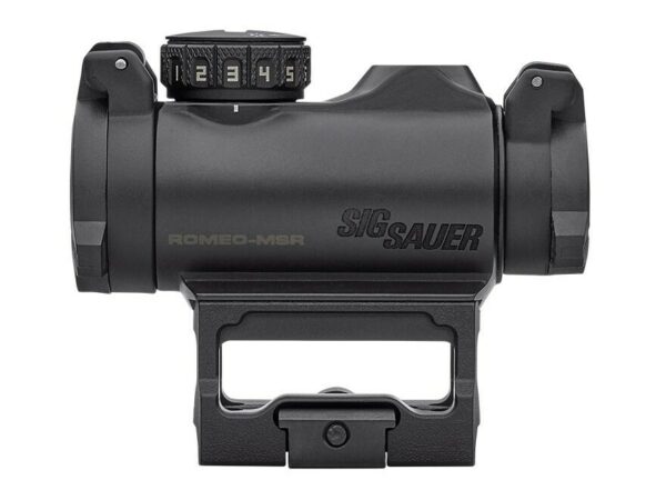 Sig Sauer ROMEO-MSR Compact Red Dot Sight 1x 20mm 2 MOA Dot Reticle With Mount For Sale