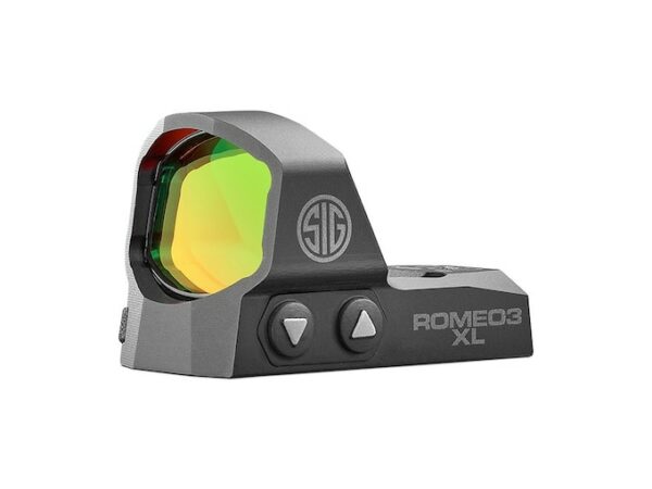 Sig Sauer ROMEO3 XL Reflex Sight 1x35mm 1 MOA Adjustments MOA Dot Black For Sale