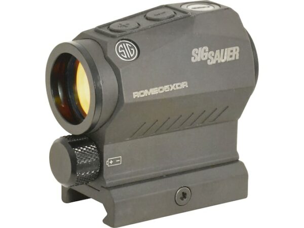 Sig Sauer ROMEO5 XDR Compact Red Dot Sight 1x20mm 1/2 MOA Adjustments 65 MOA Circle with 2 MOA Dot Reticle Picatinny-Style Mount Black For Sale