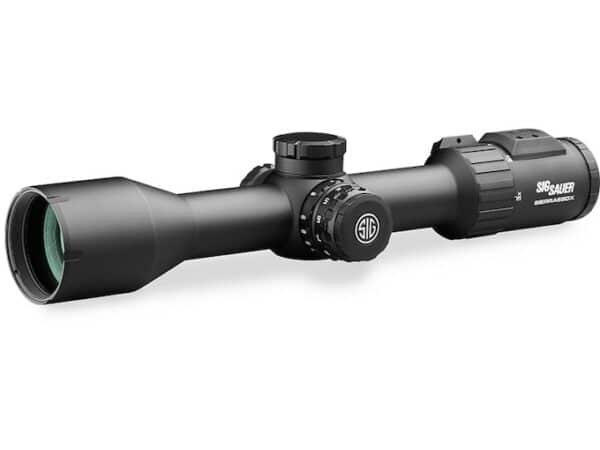Sig Sauer SIERRA6BDX Ballistic Data Xchange Rifle Scope 30mm Tube 3-18x 44mm Side Focus BDX-R2 Digital Ballistic Reticle Black For Sale