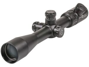 Sightmark Core TX Marksman Rifle Scope 30mm Tube 4-16x 44mm Red/Green Illuminated MR Reticle with Weaver-Style Rings Matte For Sale