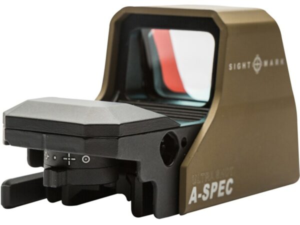 Sightmark Ultra Shot A-Spec Reflex Sight 1x Selectable Reticle with Quick Detachable Weaver Mount For Sale