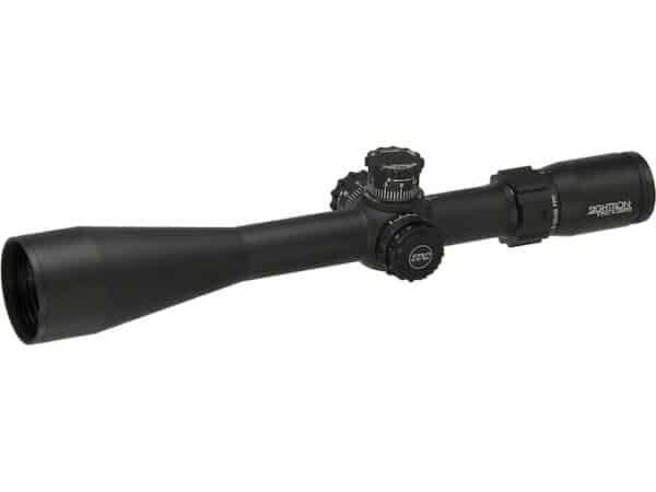 Sightron S-TAC Tactical Rifle Scope 30mm Tube 4-20x 50mm 1/10 MIL Adjustments Side Focus Zero Stop First Focal MH-4 Reticle Matte For Sale