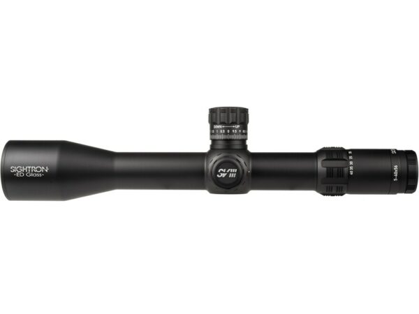 Sightron SVIII Rifle Scope 40mm Tube 5-40x 56mm .1 MRAD Adjustments Side Focus Zero Stop Matte For Sale