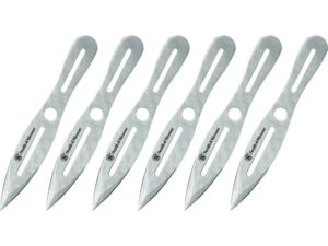 Smith & Wesson 8″ Throwing Knives 2Cr13 High Carbon Stainless Steel Pack of 6 For Sale