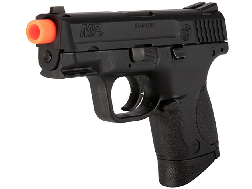 Smith & Wesson M&P 9C Airsoft Pistol 6mm BB Green Gas Powered Semi-Automatic Black For Sale