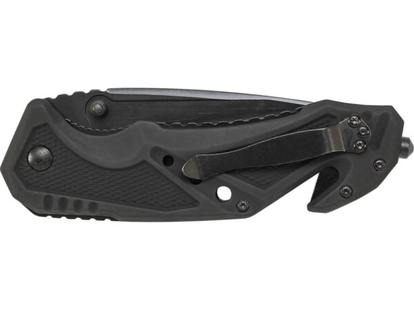 Smith & Wesson M&P Folding Pocket Knife 3.8″ Tanto Point 7Cr17MoV High Carbon Stainless Steel Blade Aluminum Handle Black For Sale