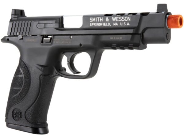 Smith & Wesson M&PL Performance Center Airsoft Pistol 6mm BB CO2 Powered Semi-Automatic Black For Sale