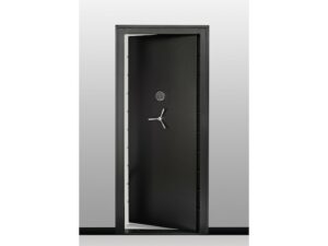 SnapSafe Vault Door with Electronic Lock Matte Black For Sale