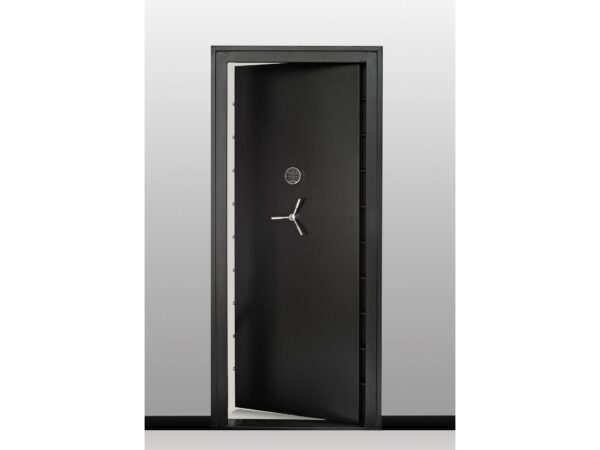 SnapSafe Vault Door with Electronic Lock Matte Black For Sale