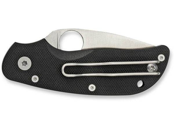 Spyderco Cat Folding Knife 2.438″ Drop Point CTSBD1N Steel Blade Polymer G-10 Handle Black For Sale