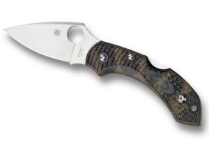Spyderco Dragonfly 2 Folding Knife 2.31″ Drop Point VG-10 Stainless Steel Blade FRN Handle Zome Green For Sale