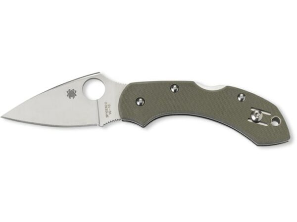 Spyderco Dragonfly Folding Knife 2.25″ Drop Point VG-10 Stainless Steel Blade Polymer G-10 Handle Green For Sale