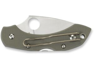 Spyderco Dragonfly Folding Knife 2.25″ Drop Point VG-10 Stainless Steel Blade Polymer G-10 Handle Green For Sale