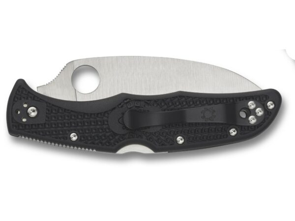 Spyderco Endura 4 Folding Knife 3.78″ Wharncliffe VG-10 Stainless Steel Blade FRN Handle Black For Sale