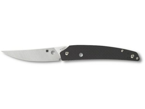 Spyderco Ikuchi Folding Knife 3.26″ CPM-S30V Stainless Steel Blade Carbon Fiber/G-10 Handle Black For Sale