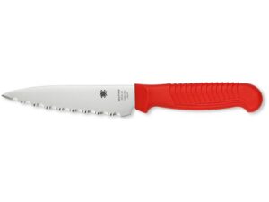 Spyderco Kitchen Utility Knife 4.5″ Fixed Blade Knife For Sale