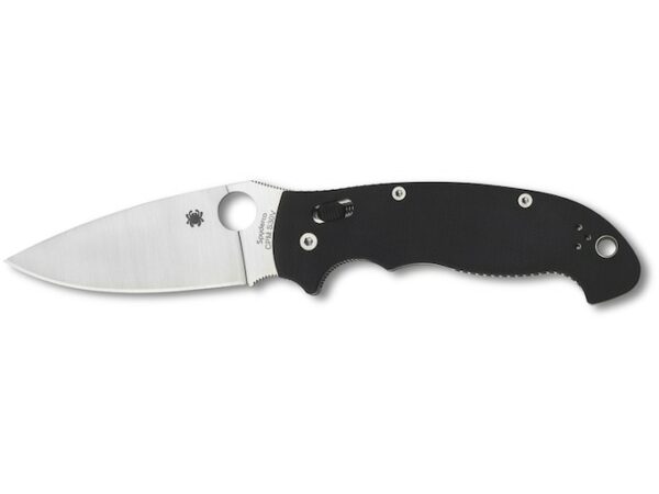 Spyderco Manix 2 XL Folding Knife 3.88″ S30V Stainless Steel Blade G-10 Handle Black For Sale