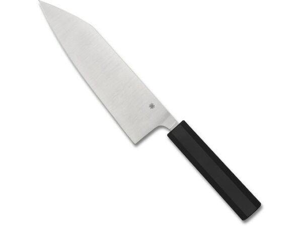 Spyderco Murray Carter Minarai Bunka Bocho Fixed Blade Knife 7.83″ Clip Point CTS BD1N Satin Blade Polypropylene Handle Black For Sale
