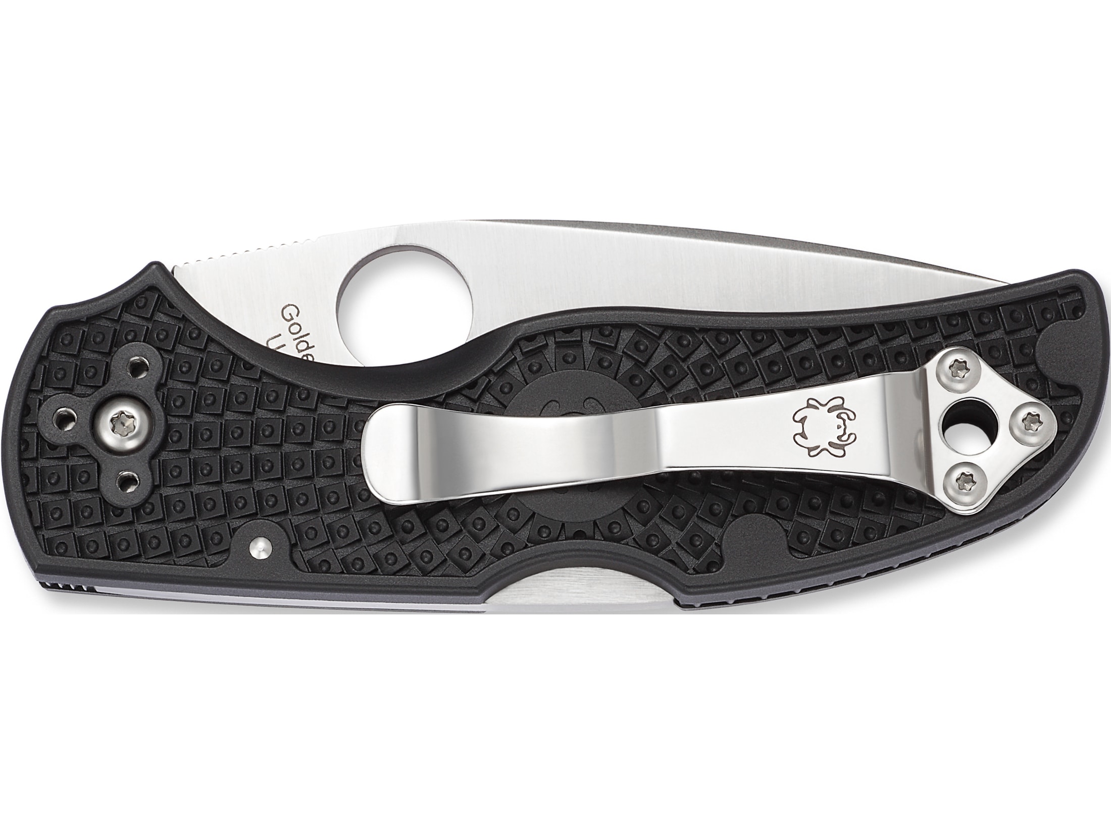 Spyderco Native 5 Lightweight Folding Pocket Knife 2.95″ Drop Point CPM S30VN Blade FRN Handle For Sale