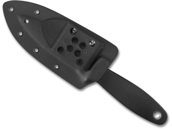 Spyderco Nightstick Fixed Blade Knife 4.14″ Dagger CPM-S90V Satin Blade G-10 Handle Black For Sale