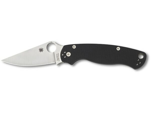 Spyderco Para Military 2 Folding Pocket Knife 3.44″ CPM-S45VN Stainless Steel Blade G-10 Handle For Sale