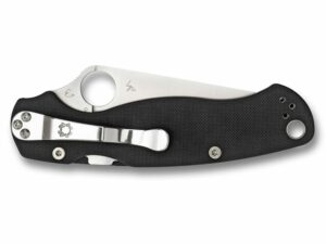 Spyderco Para Military 2 Folding Pocket Knife 3.44″ CPM-S45VN Stainless Steel Blade G-10 Handle For Sale