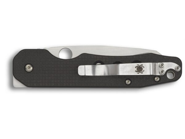 Spyderco Smock Folding Knife 3.45″ Wharncliffe CPM S30V Stainless Steel Blade Carbon Fiber/G-10 Handle Black For Sale
