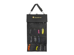 Spyderco Spyderpac Small 18 Knife Carry Case Black For Sale